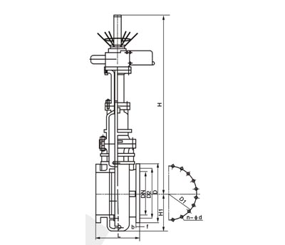Flat gate valve without...